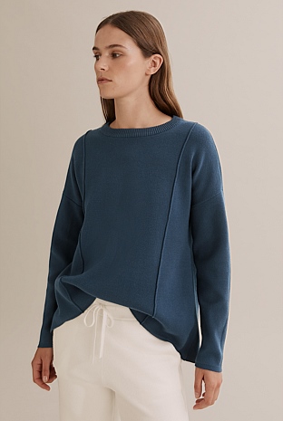 Panelled Detail Knit