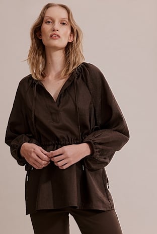 Tie Waist Detail Blouse