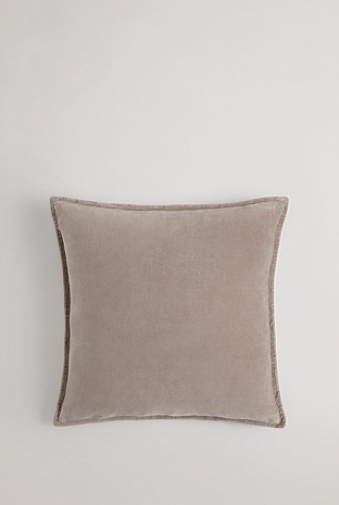 Pia Organically Grown Cotton Velvet 55x55 Cushion