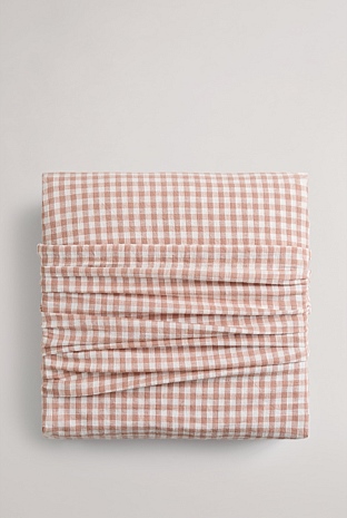 Noni Gingham King Quilt Cover