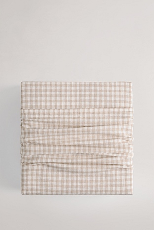 Noni Gingham Queen Quilt Cover