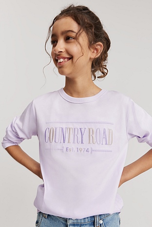 Verified Australian Cotton Long Sleeve Heritage T-Shirt