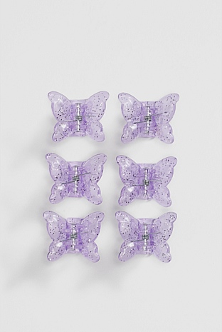 Butterfly Clip Pack of 6