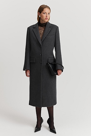 Felted Tailored Coat