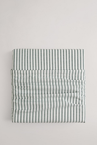Brae Australian Cotton Stripe Single Quilt Cover