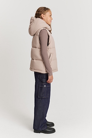 Teen Recycled Polyester Puffer Vest