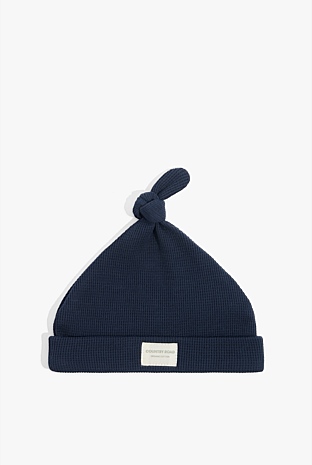 Organically Grown Cotton Waffle Beanie