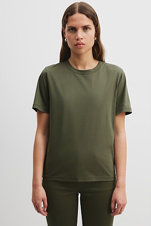 Mercerised Slim T-Shirt