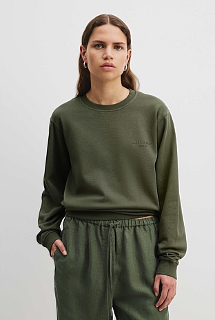 Australian Cotton Relaxed Fit Sweat
