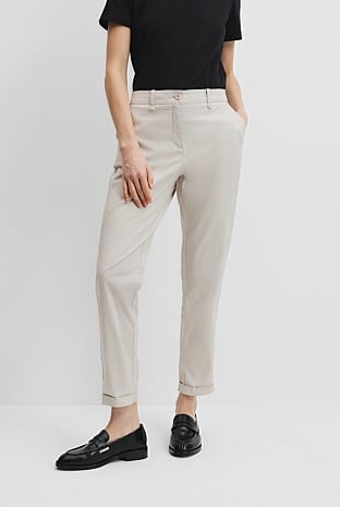 Australian Cotton Twill Walk Pant