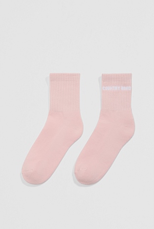 Australian Cotton Blend CR Sport Quarter Crew Sock