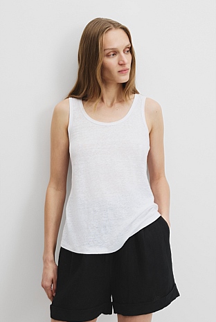 Linen Jersey Tank