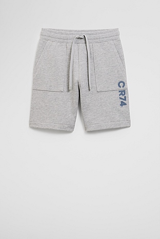 Organically Grown Cotton Logo Sweat Short