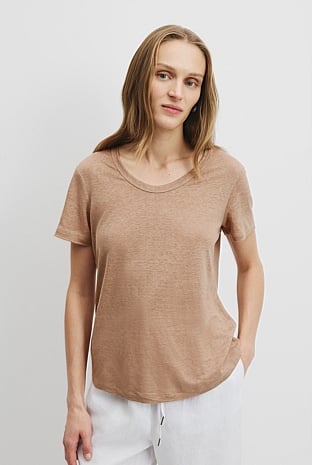 Linen Jersey T-Shirt