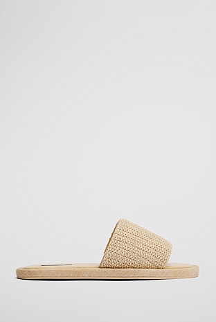 Winnie Woven Slide