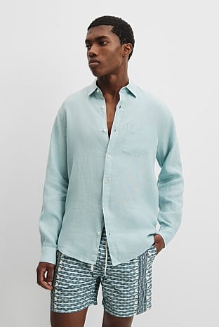 Regular Fit Organically Grown Linen Shirt