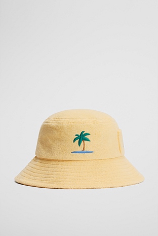 Baby Organically Grown Cotton Terry Bucket Hat