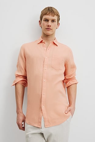 Regular Fit Organically Grown Linen Shirt