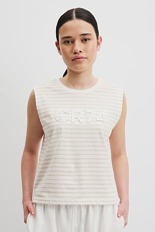 Teen Modern Logo Tank