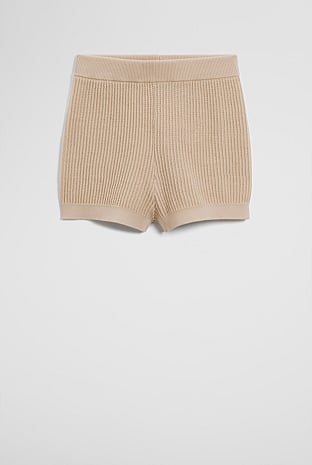 Organically Grown Cotton Knit Short