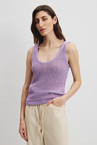 Textured Knit Tank