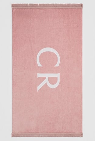 Verified Australian Cotton CR Logo Beach Towel