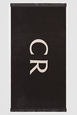 Verified Australian Cotton CR Logo Beach Towel