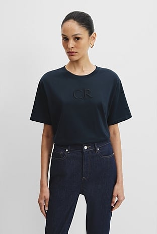 Australian Cotton CR Logo T-Shirt