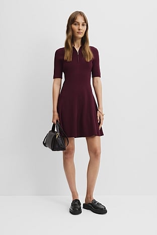 Compact Knit Mini Dress