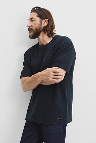 Australian Cotton Textured T-Shirt
