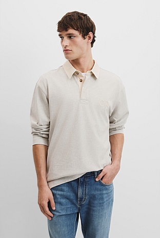 Long Sleeve Rugby Polo