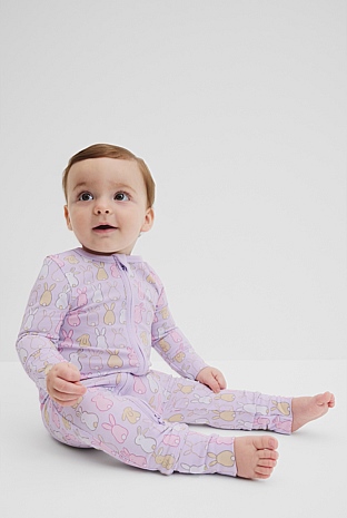 Organically Grown Cotton Bunny Jumpsuit