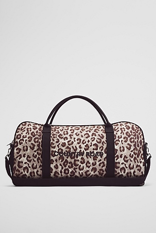 Zip Canvas Logo Tote