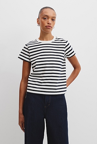 Australian Cotton Stripe Baby T-Shirt