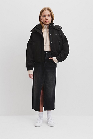 Teen Recycled Polyester Spray Puffer Jacket