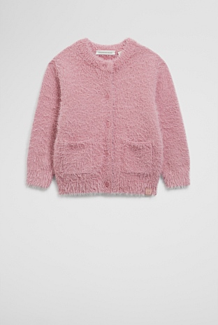 Fluffy Knit Cardigan