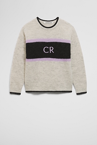 Logo Knit Pullover