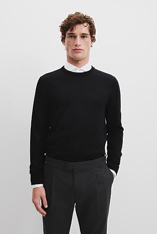 Verified Australian Merino Wool Crew Neck Knit