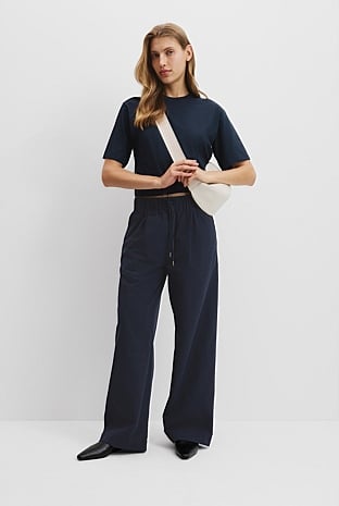 Organically Grown Cotton Pull-On Cotton Pant