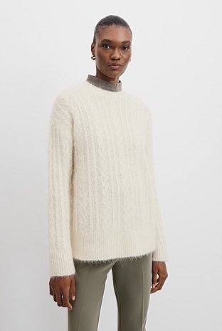Soft Cable Knit
