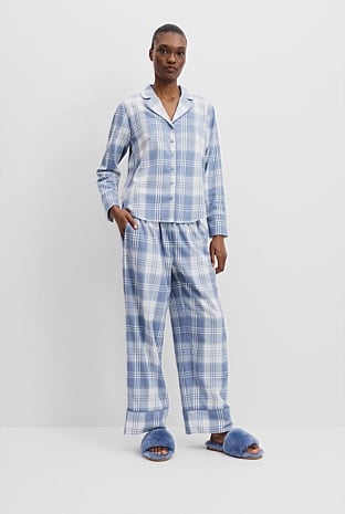Flannel Check Pyjama Set