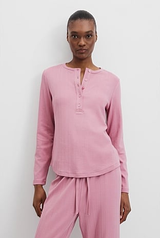 Henley Pyjama Top