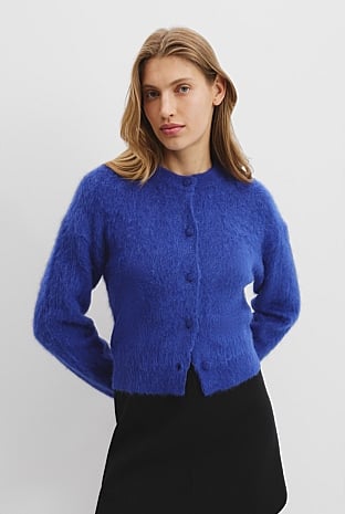 High Pile Knit Cardigan