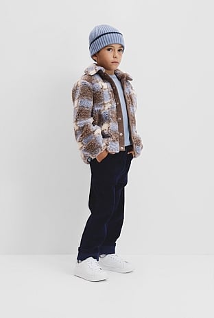 Check Sherpa Jacket