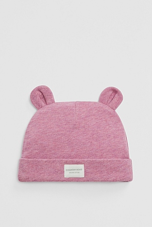 Organically Grown Cotton Newborn Beanie