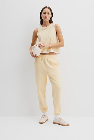 Australian Cotton Contrast Detail Tank