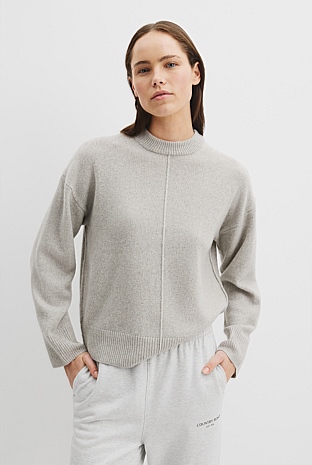 Italian Merino Crew Knit