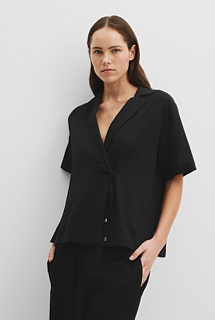 Textured Cotton Shirt