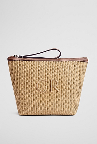 Woven Tri Cosmetic Case