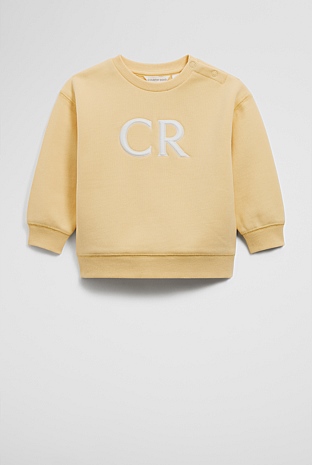 Australian Cotton Oversized CR Logo Sweat